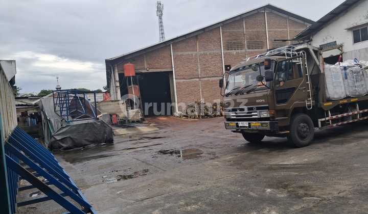 Dijual / Disewakan Pabrik Gudang 7.800 M² di Cikupa Tangerang, Listrik 690 Kva, SHM, Akses Industri