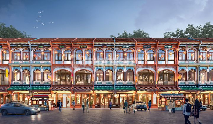 3-Storey Shop House Ruko in Bagan City PIK 2 Banten