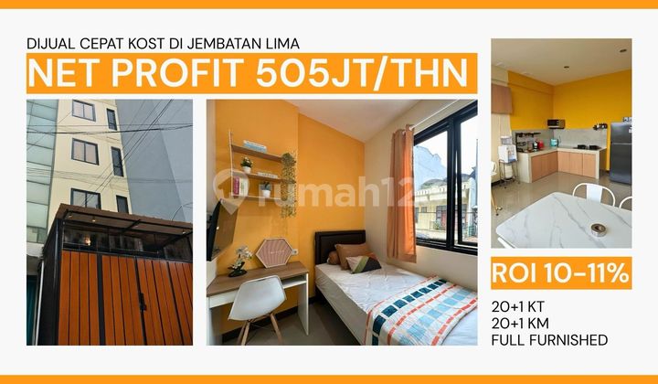 Quick New Boarding House Full Furnished Suitable for Investment at Jembatan 5, Tanah Sereal, West Jakarta Quick New Boarding House Full Furnished Suitable for Investment at Jembatan 5, Tanah Sereal, West Jakarta