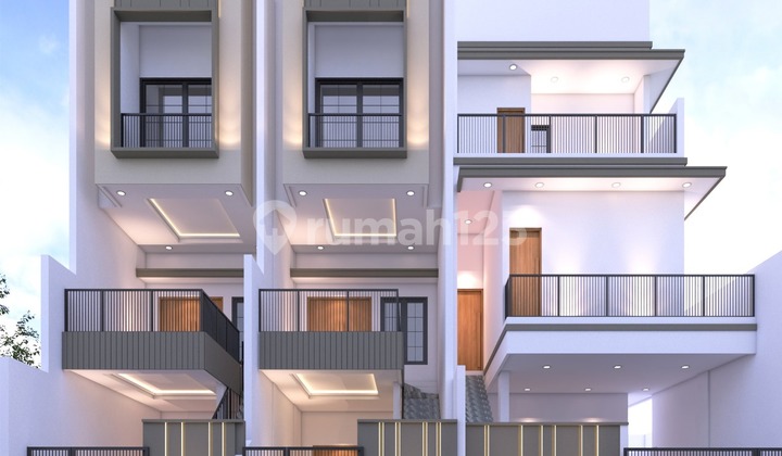 Rumah Baru 4 Lantai Di Teluk Gong Jakarta Utara