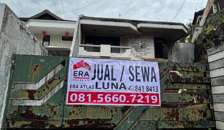 DIJUAL RUMAH TENGAH KOTA SEMARANG BEBAS BANJIR DI PINGGIR JALAN RAYA 1