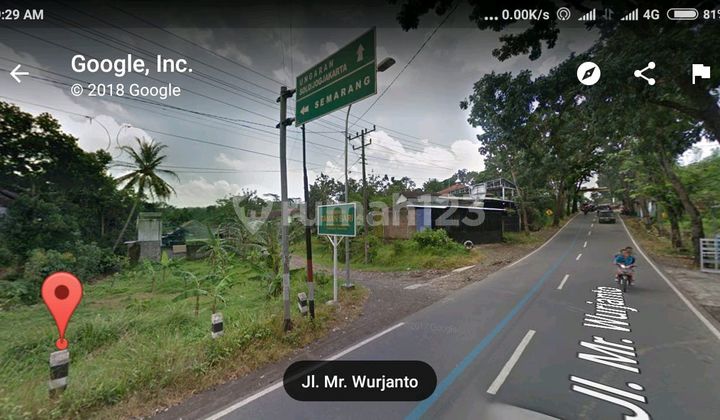 Tanah Strategis Siap Dibangun Pinggir Jalan Ungaran 1