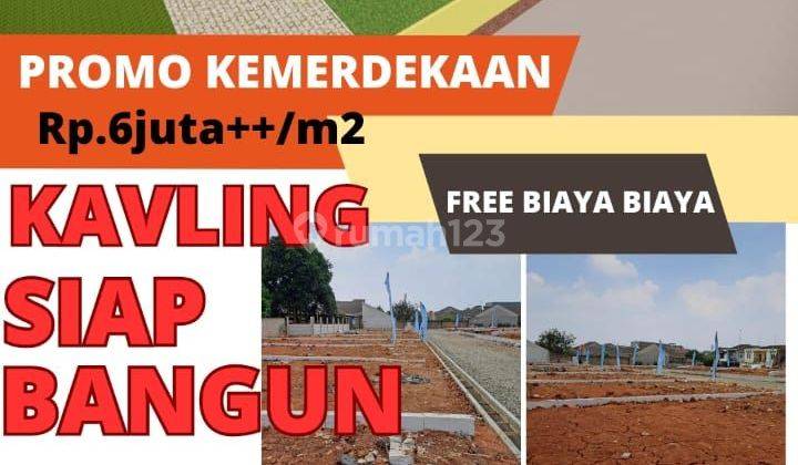 Di jual tanah kavling siap bangun di area kota depok, 1
