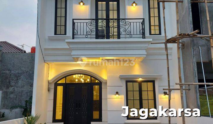 Rumah dijual di Jagakarsa Jakarta Selatan Brand New + Rooftop 1