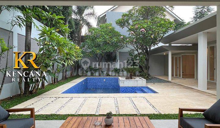 Rumah Modern Tropical Siap Huni di Ampera Kemang Jakarta Selatan 2