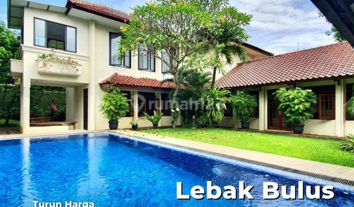 Rumah dijual Lebak Bulus Jakarta Selatan Halaman Luas 1