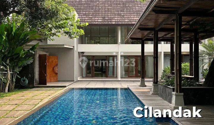 Rumah Tropical Siap Huni Di Cilandak Jakarta Selatan 1