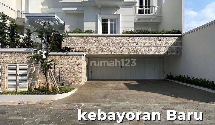 Rumah Baru Siap Huni di Kebayoran Baru Jakarta Selatan 1