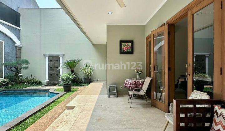 Rumah dijual Siap Huni Cantik Modern Classic Strategis di Cilandak Jakarta Selatan 2