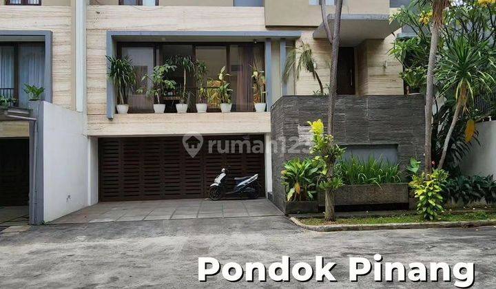 Rumah Murah Siap Huni Dalam Townhouse Pondok Pinang dekat Pondok Indah Jakarta Selatan 1