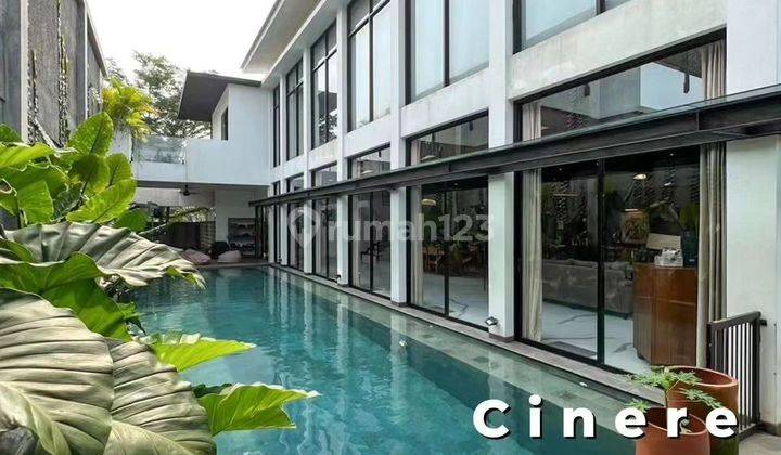 Dijual Rumah Modern Tropical Dalam Komplek Siap Huni di Cinere dekat Jakarta Selatan 1