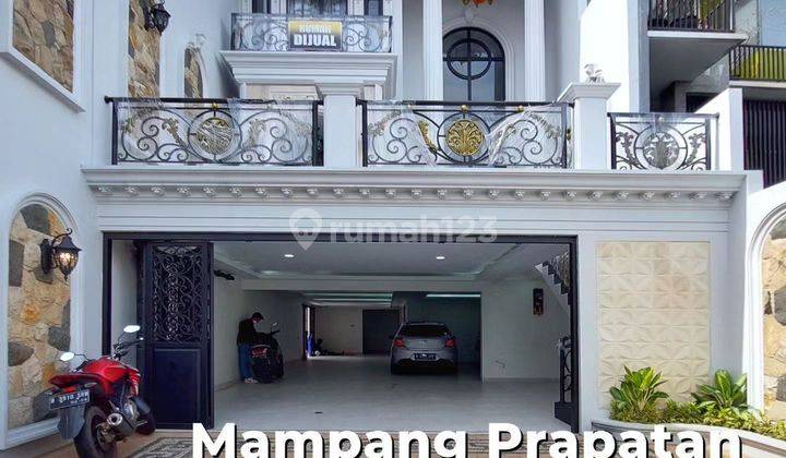 Rumah dijual Baru Siap Huni Europan Classic di Mampang Prapatan Jakarta Selatan 1