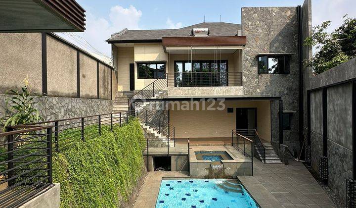 RUMAH MODERN TROPICAL SIAP HUNI DI KEMANG BANGKA JAKARTA SELATAN 1