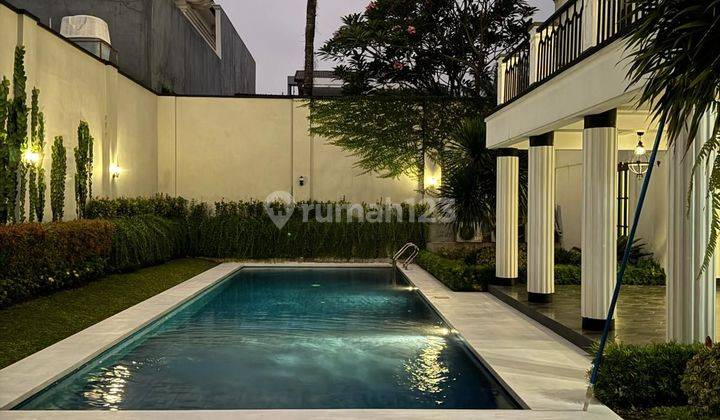 RUMAH FULLY FURNISHED AMERICAN CLASSIC DI KEMANG JAKARTA SELATAN BEBAS BANJIR 2