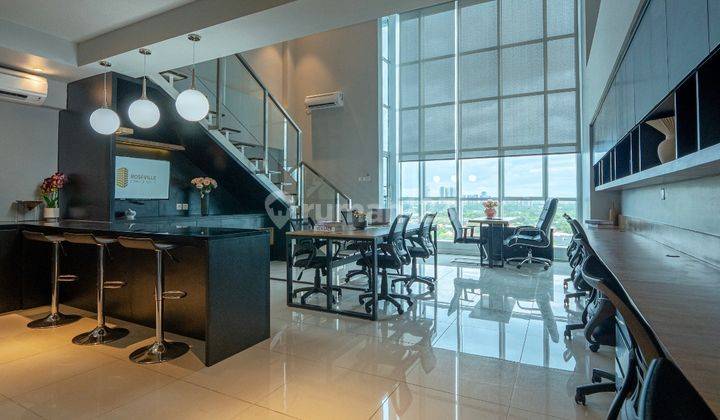Smart Office SOHO di Pusat Bisnis BSD City, Tanpa DP, Free Furnished  1