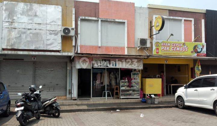 Toko 1 Lantai, Ramai, Dapat Digunakan Untuk Usaha Dsb.lokasi Strategis Di Dekat Pintu Masuk Pasar Segar Graha Raya Bintaro. 1