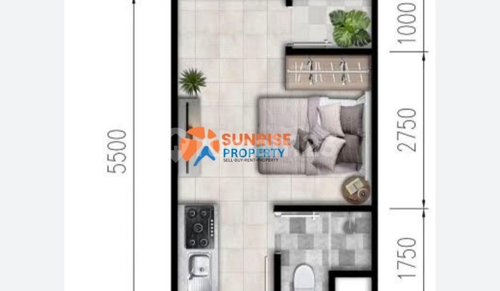 Dijual Apartemen Monde City Pasir Putih Batam Centre 2