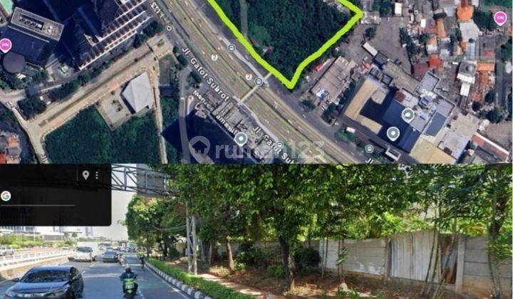 Tanah Dibawah  Njop Di Jl Gatot Subroto Lokasi Sangat Strategis