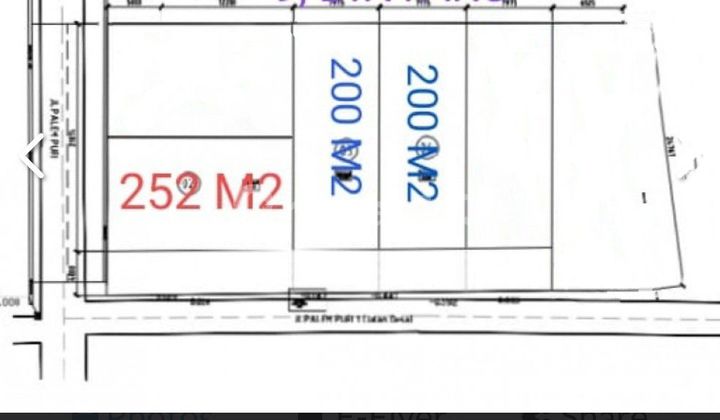 Dijual Kavling Hook di Area Sektor 9, Bintaro.