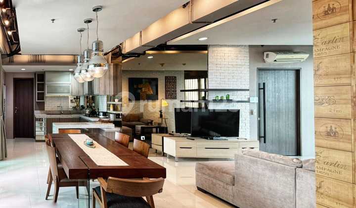 Luxury 3+1 Br Unit with Private Lift & Pet Friendly at Kemang Village Residence Apartment South Jakarta