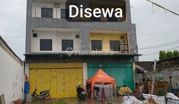 Disewakan Ruko 3 Lantai Di Jl Jend Sudirman Cakung Jakarta Timur 1