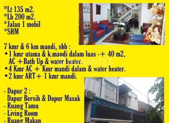 Rumah di Tebet timur 3 Lantai SHM Bagus 1