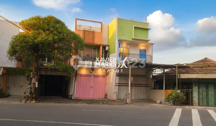 Cheap Sale: 2-Story Shop House Price 1M Negotiable, Strategic Location on Dinoyo Area Road Axis, Lowokwaru, Malang 1