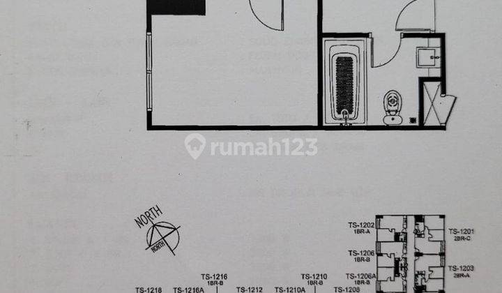 Cepat Apartment Trivium FullFurnish Gedung Suits 2