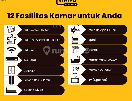 DIJUAL CEPAT KOST DEKAT KIIC KARAWANG KOST FULL TERSEWA 2