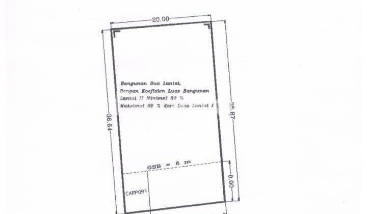 Tanah nol jalan poros Araya Malang 2