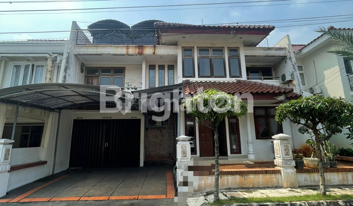 STRONG BUILDING HOUSE IN THE ELITE RIVER PARK COMPLEX BINTARO SOUTH TANGERANG