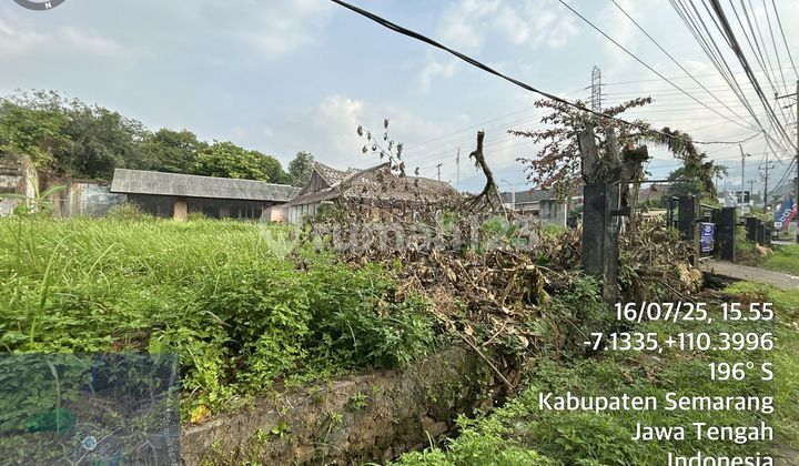 Jual Tanah di Ungaran jalan raya, bisa untuk gudang (BRKN) 2