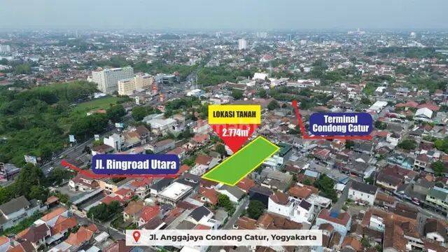 Di Jual Tanah Lokasi Strategis Di Condong Catur  2