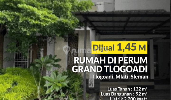 Rumah Siap Huni di Perum Grand Tlogoadi Mlati Sleman.  1