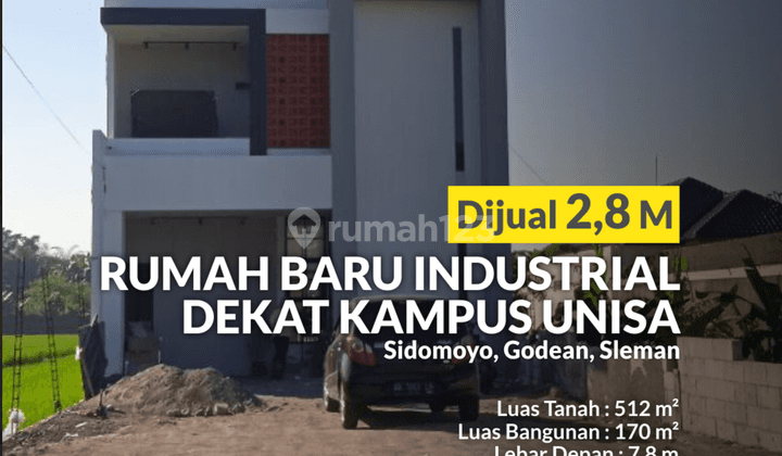 Rumah Estetik 2 Lantai Siap Huni di Godean Sleman  1