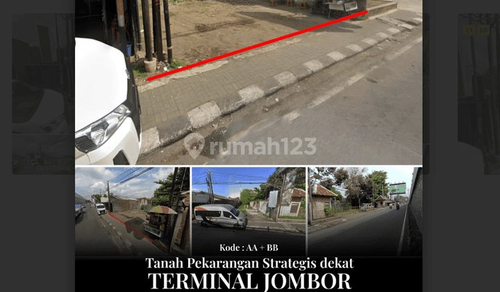 TANAH DI DEKAT TERMINAL JOMBOR, JCM, SLEMAN 1