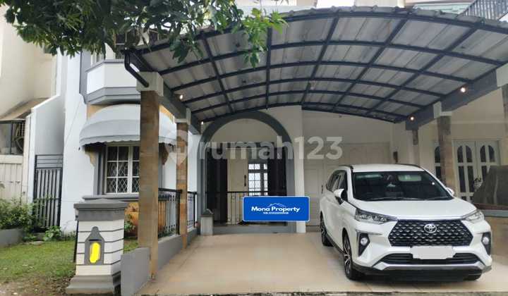 Rumah Semi Furnished Cluster Depan Akses Mudah di Kota Wisata
