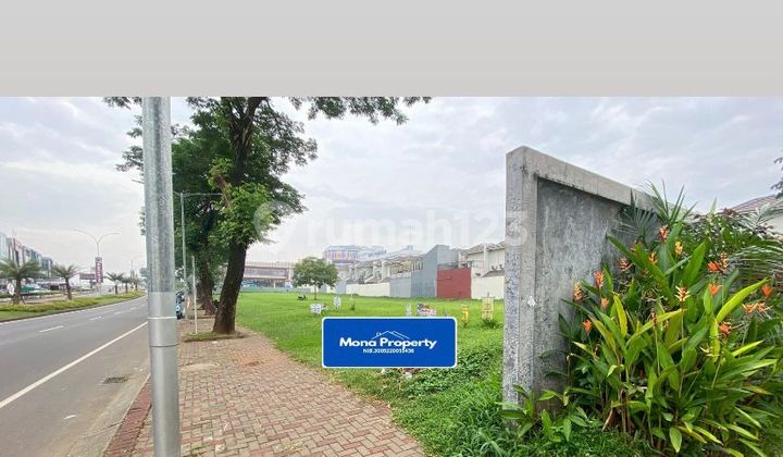 Dijual 2 Kavling Tanah Sebelah Starbuck Dijalan Utama Kota Wisata