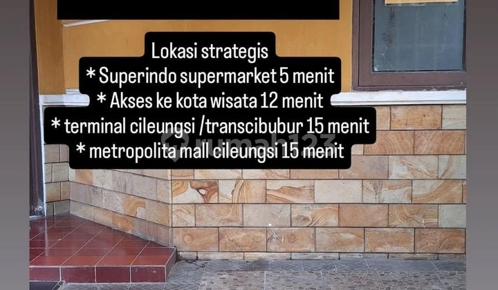 Jual Rumah Super Murah Di Limus Pratama Dekat Kota Wisata 2