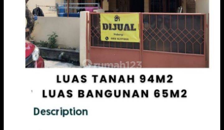 Jual Cepat Rumah Diharapan Indah Bekasi Harga Nego 1