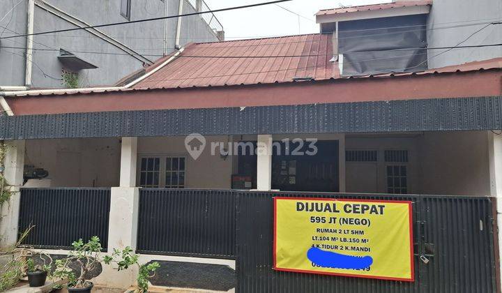 Fore Sale Rumah 2 Lantai Di Jatiasih Bekasi Kota 1