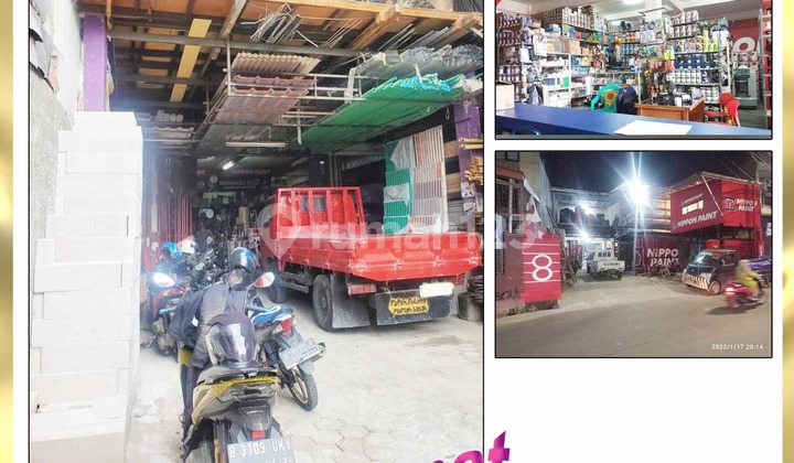 FOR SALE CHEAP 2-STORY COMMERCIAL SPACE 415 METER ON PANJANG STREET KEBON JERUK WEST JAKARTA