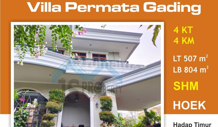 Dijual Murah Rumah Mewah 2 Lantai Villa Permata Gading Jakarta Utara 2