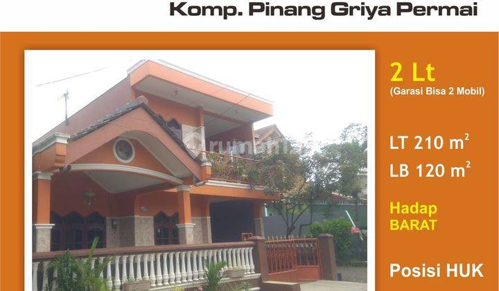 Dijual Cepat Rumah Siap Huni Di Komplek Pinang Griya Permai Tangerang 1