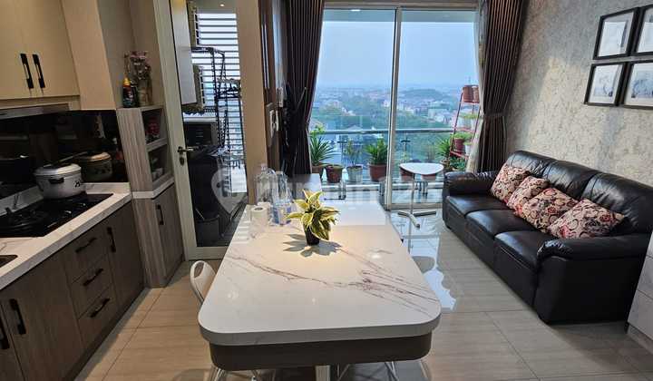 FOR RENT 2 BR FULLY FURNISHED APARTMENT AT CITRALAKE SUITE CENGKARENG WEST JAKARTA