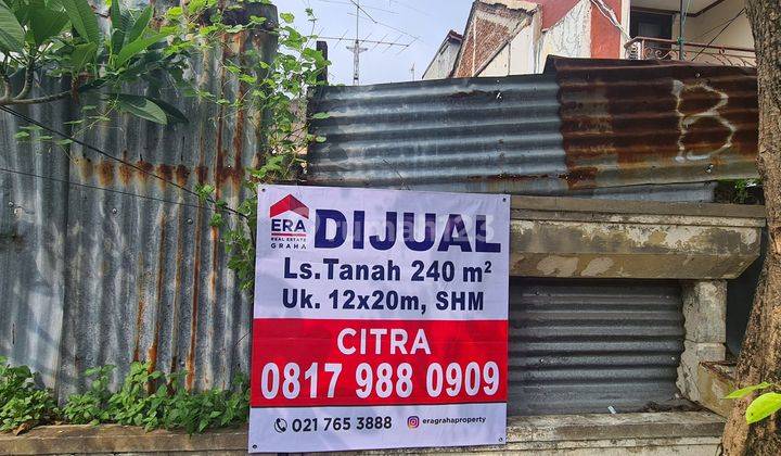 Jarang Ada!! Tanah 240m² Shm Di Komplek Tebet Mas Indah 1