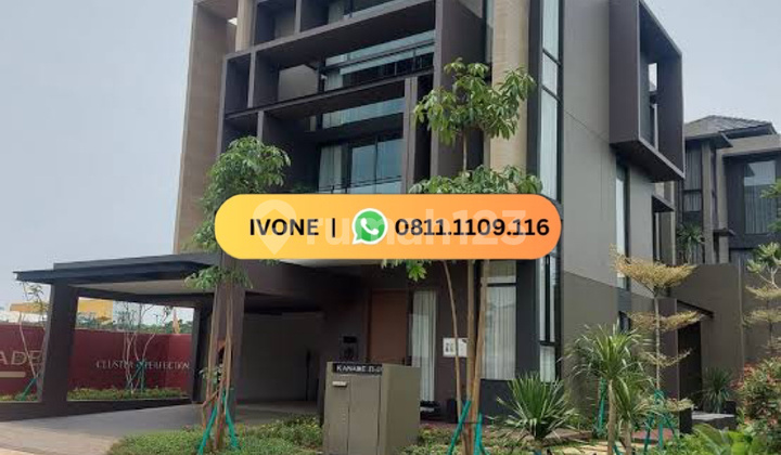 Zora Kanade's New House For Sale Cheap 9.4 M 3-Story Semi-Furnished New House OTHER - PPJB, Girik, Customary, etc. in BSD 2
