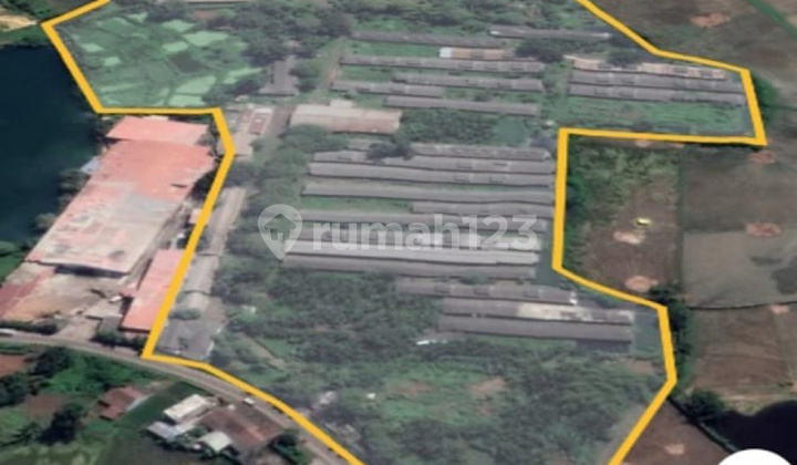 For Sale: Legok Yellow Zone Land 6.5 Hectares 1.3 Million/meter