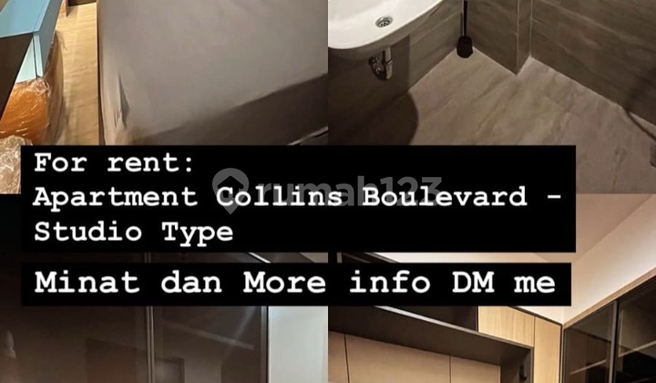 For Rent Fully Furnished Collins Alam Sutera Apartment 40 Million/year 1