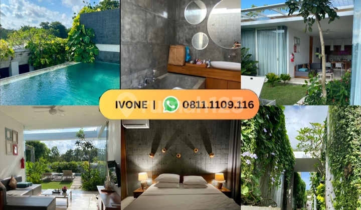 Dijual Villa Uluwatu Bali Full Furnished Kolam Renang Swimming Pool 3.85 M 1